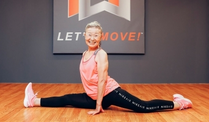 Cụ bà người Nhật 90 tuổi vẫn làm huấn luyện viên thể dục