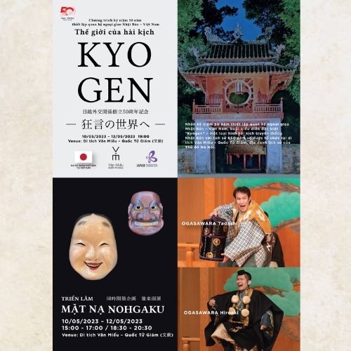 Chương trình hài kịch Kyogen kỷ niệm 50 năm thiết lập quan hệ ngoại giao