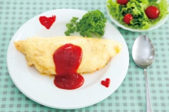 Cách làm cơm trứng cuộn Nhật Bản - Omuraisu