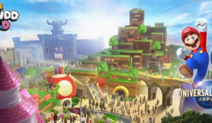 Universal Studios Japan mở khu vui chơi Nintendo vào năm 2021