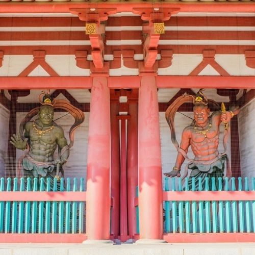 Nio – Tượng hộ mệnh linh thiêng bảo vệ cổng chùa