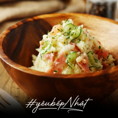 Xà lách khoai tây: Món rau củ trộn được mọi nhà yêu thích