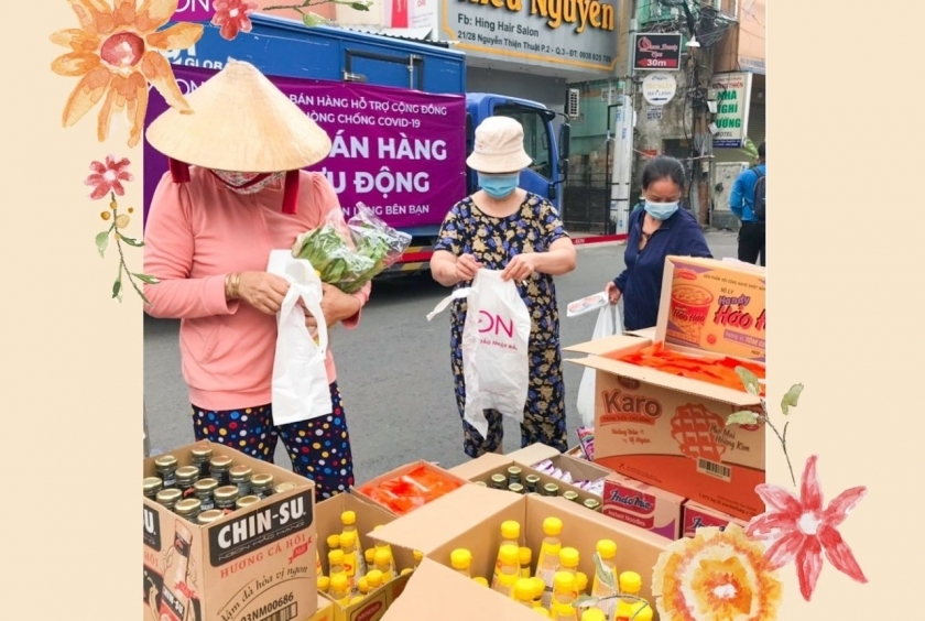 AEON Việt Nam triển khai xe bán hàng lưu động mùa dịch