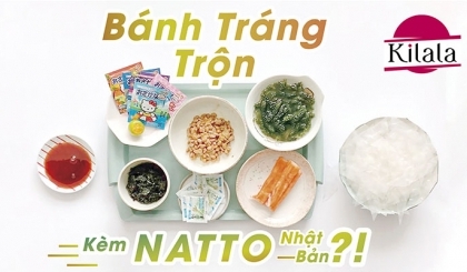Độc đáo món bánh tráng trộn kiểu Nhật