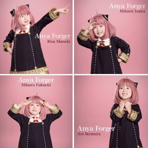 Bốn diễn viên nhí vào vai Anya trong vở nhạc kịch SPY x FAMILY