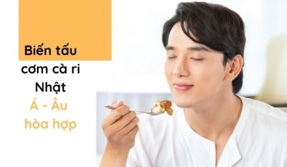 Đã mắt, ngon miệng với cơm cà ri Nhật biến tấu