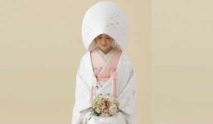 Nét duyên của váy cưới truyền thống Nhật Bản