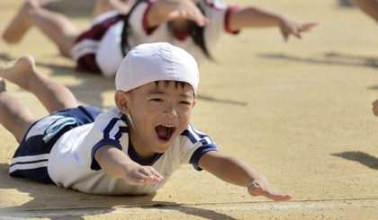 Hội thao ở trường mầm non