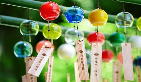 Chuông gió Fuurin – thanh âm trong trẻo của mùa hè