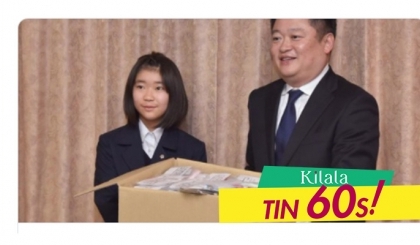 Một học sinh Nhật quyên góp 612 khẩu trang handmade