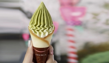Kem Cremia  - Cây kem tròn vị, sang chảnh nhất Nhật Bản 