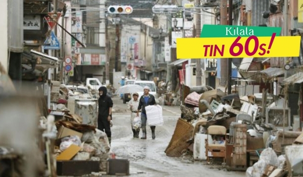 Nỗ lực phục hồi sau đợt mưa lũ ở Tây Nam Nhật Bản