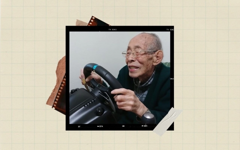 Cụ ông người Nhật 93 tuổi chinh phục game đua xe Forza 7