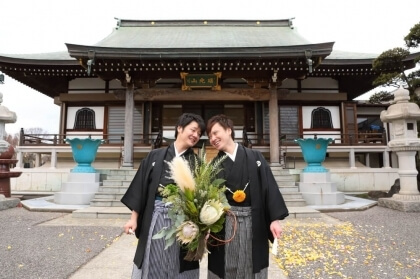 Ngôi chùa đầu tiên tại Saitama tổ chức đám cưới đồng tính