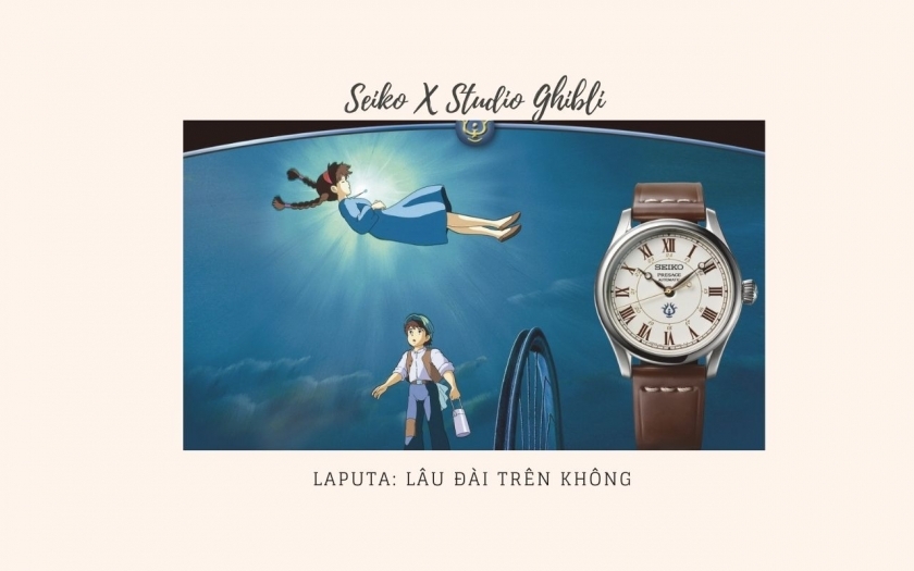 Phiên bản đồng hồ kỷ niệm 35 năm "Laputa: Castle in the Sky"