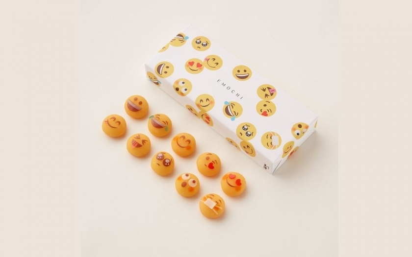 Những chiếc bánh Mochi mang biểu tượng Emoji xinh xắn