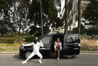 Dịch vụ Fencer Taxi Nhật Bản lấy ý tưởng từ kiếm đạo