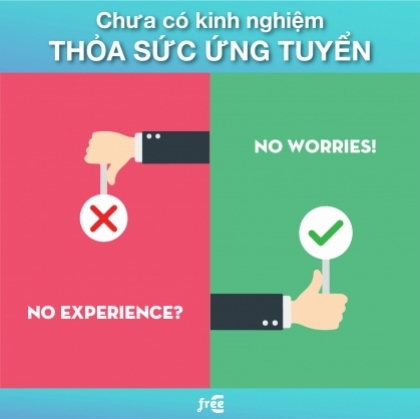 Jobs Collection: Thoả sức ứng tuyển dù chưa có kinh nghiệm