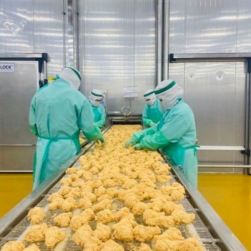 Lô thịt gà chế biến đầu tiên được xuất khẩu sang Nhật