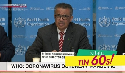 WHO tuyên bố COVID-19 là đại dịch toàn cầu