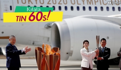 Ngọn đuốc Olympic Tokyo 2020 từ Hy Lạp đã đến Nhật Bản