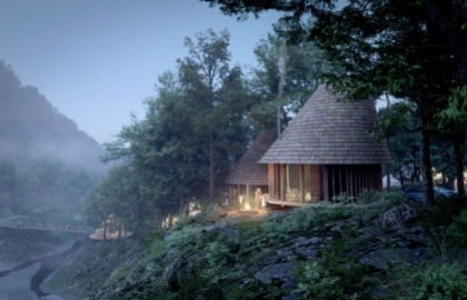 Nhật Bản sắp xuất hiện khu cắm trại đẹp như làng Emishi