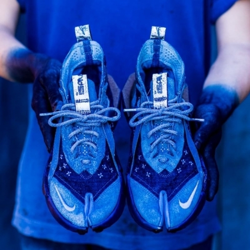 Nike Nhật Bản ra mắt giày ISPA từ nghệ thuật nhuộm chàm cổ