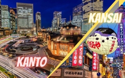 Những điểm khác nhau thú vị giữa vùng Kanto và Kansai