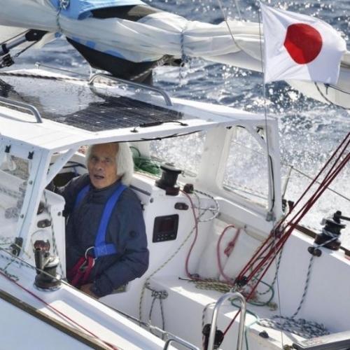 Nhà thám hiểm Kenichi Horie nhận Huân chương Blue Water danh giá