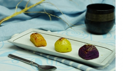 Làm bánh khoai lang nướng kiểu Nhật siêu dễ