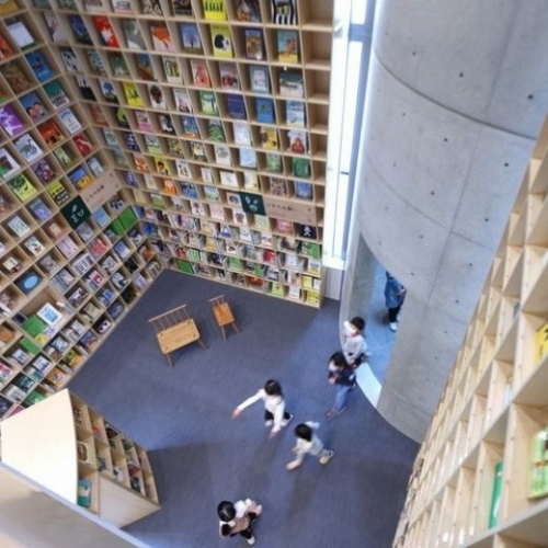 “Khu rừng sách” độc đáo của KTS Tadao Ando tại Kobe