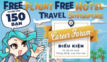 Đăng ký tham dự ngày hội việc làm Nhật Bản tại SINGAPORE MIỄN PHÍ