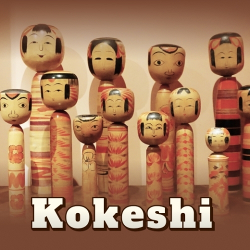 Búp bê gỗ Kokeshi: Hình dáng đơn giản nhưng sức hút vô hạn