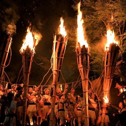 Lễ hội lửa Kurama độc đáo ở Kyoto vào mùa thu