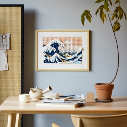 Ra mắt bộ LEGO "Sóng lừng ngoài khơi Kanagawa"