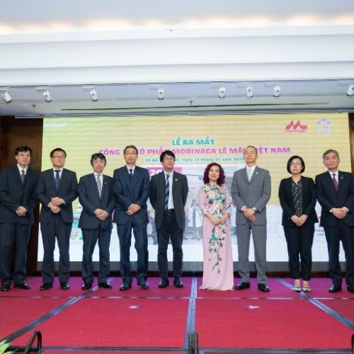 Ra mắt Morinaga Lê Mây Việt Nam - Dấu mốc mới trong hợp tác song phương Việt - Nhật