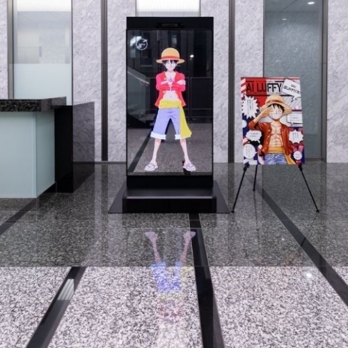 Luffy trở thành lễ tân cho nhà xuất bản Shueisha