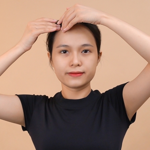 Bài tập giảm nếp nhăn trán chỉ với 1 phút 30 giây từ chuyên gia Nhật Bản