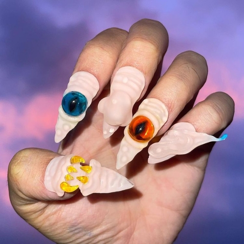 Những bộ nail độc lạ của Tomoya Nakagawa, chàng cựu ngư dân Nhật Bản