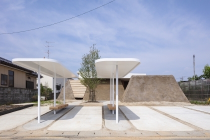 Kiến trúc nhà Nhật lấy cảm hứng từ trò chơi xây lâu đài cát