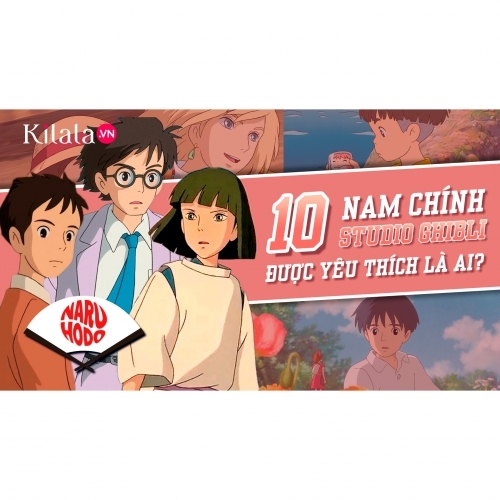 Clip: Top 10 nam chính được yêu thích nhất trong phim của Studio Ghibli