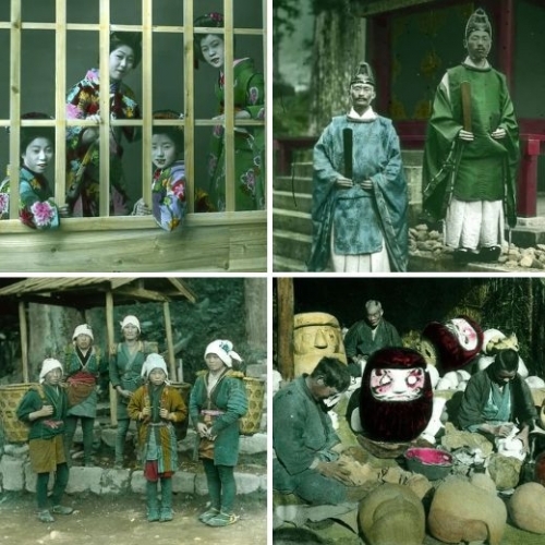 Cuộc sống thời Minh Trị qua loạt ảnh màu quý hiếm