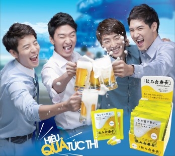 Bí quyết uống rượu bia không hại sức khỏe của người Nhật