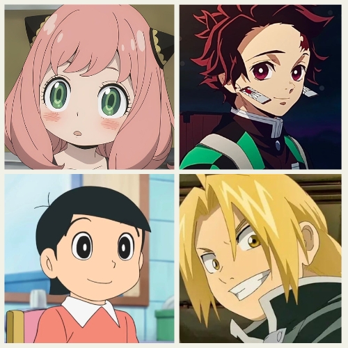 Nhân vật hoạt hình được các otaku chọn làm con nhiều nhất