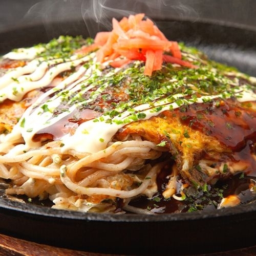 Okonomiyaki phong cách Kansai và Hiroshima