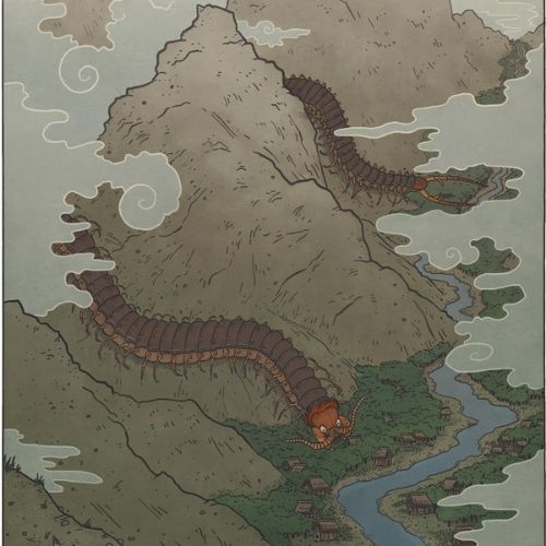 Omukade – Yêu quái rết khổng lồ ám ảnh người dân Nhật