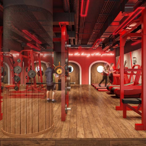 Phòng gym lấy cảm hứng từ “One Piece” 