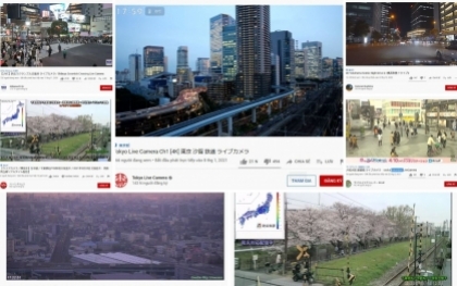 Trải nghiệm xem "live" đường phố Nhật Bản miễn phí
