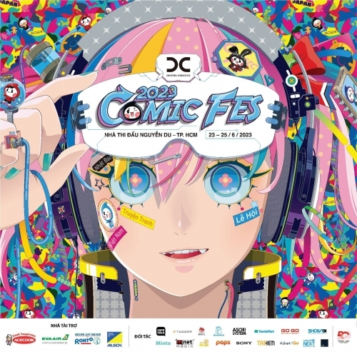 “Check-in” lễ hội Vietnam - Japan Comic Fes 2023