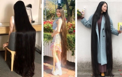 Nàng Rapunzel Nhật Bản và mái tóc nuôi dài trong 15 năm